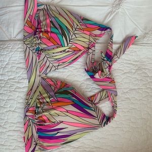 Victoria’s Secret pushup bikini top neon
